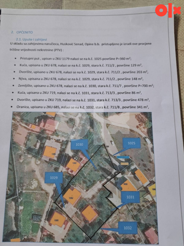 Dvije Kuce i Zemljište Mostar -BUNA 13
