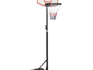 Košarkaški stalak bijeli 216 - 250 cm od polietilena 93655