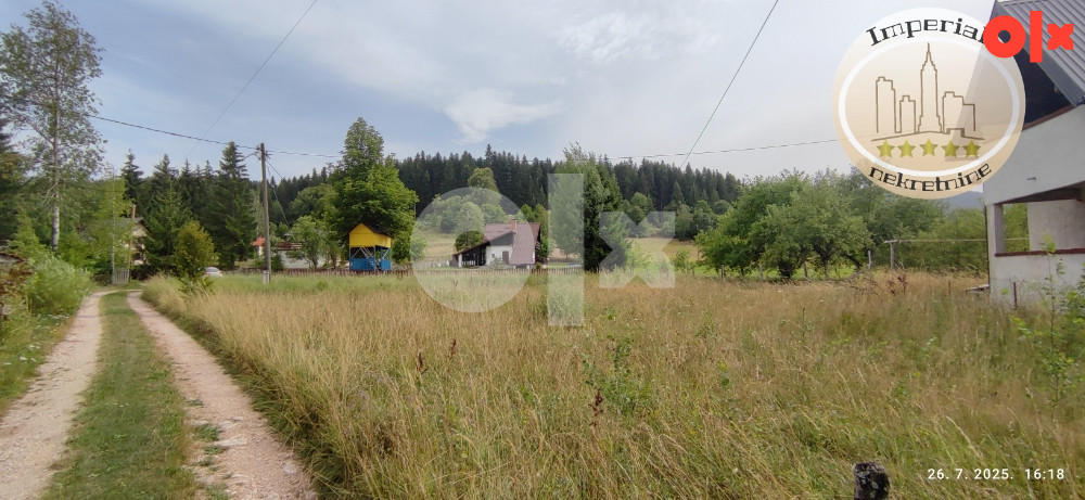 Zemljište Pale, 921m2 u blizini skijalista Ravna planina