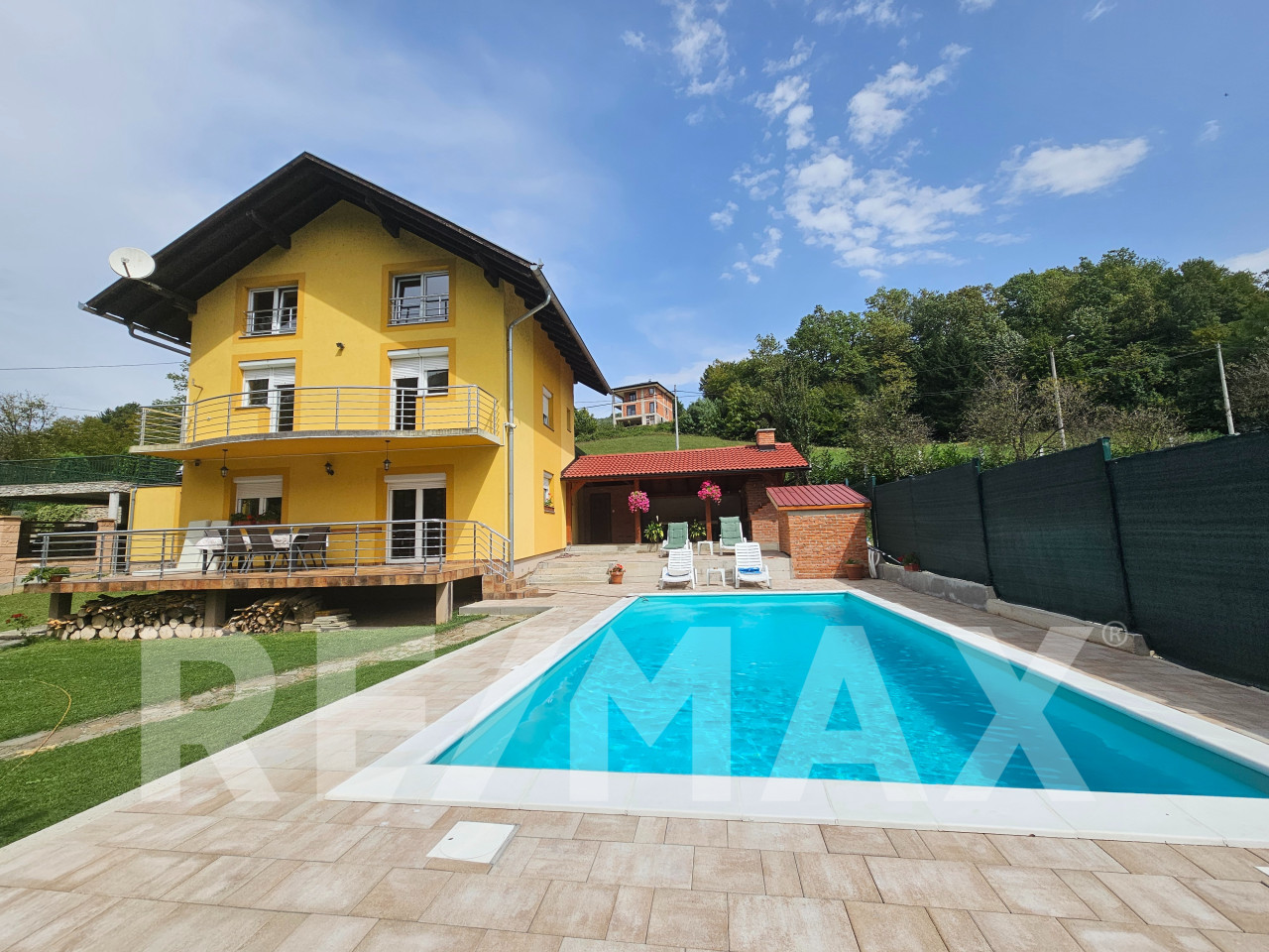 Vila sa bazenom uz Vrbas-Karanovac