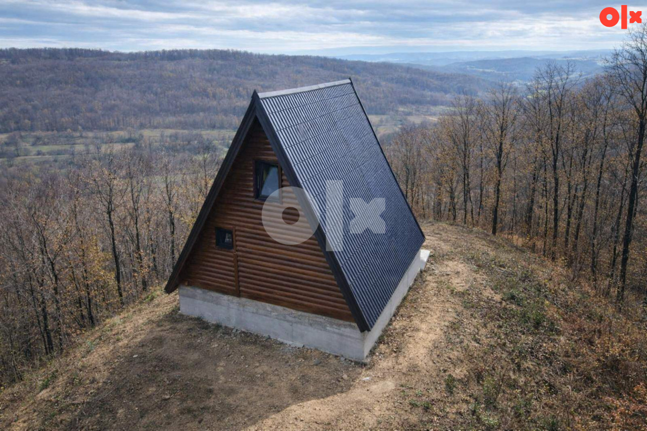 Vikendica Banja Luka 48m2 + terasa i 1100 park šume