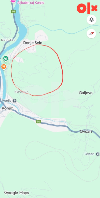 Zemljište Konjic Gredina 2