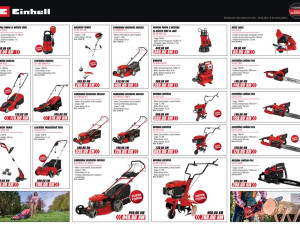 Einhell akcija kosilica kopačica pumpa motorka 9/25