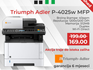 PRINTER TRIUMPH ADLER MFP P-4025w