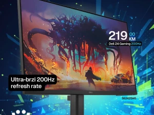 Dell Monitor 200Hz SE2425HG Gaming 24" FHDHz HDMI DP