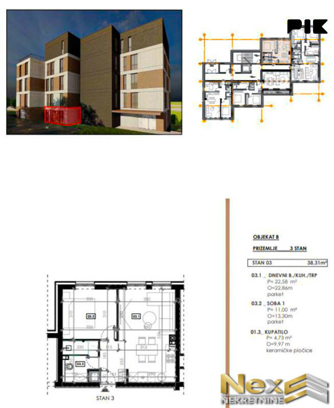 NOVOGRADNJA BREKA HILLS RESIDENCE od 37m2 do 133m2 12