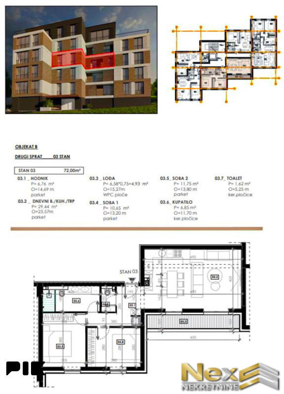 NOVOGRADNJA BREKA HILLS RESIDENCE od 37m2 do 133m2 13