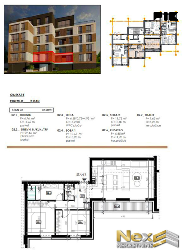 NOVOGRADNJA BREKA HILLS RESIDENCE od 37m2 do 133m2 14