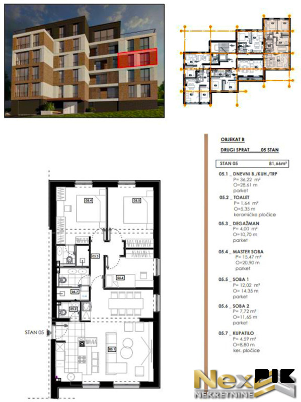 NOVOGRADNJA BREKA HILLS RESIDENCE od 37m2 do 133m2 16