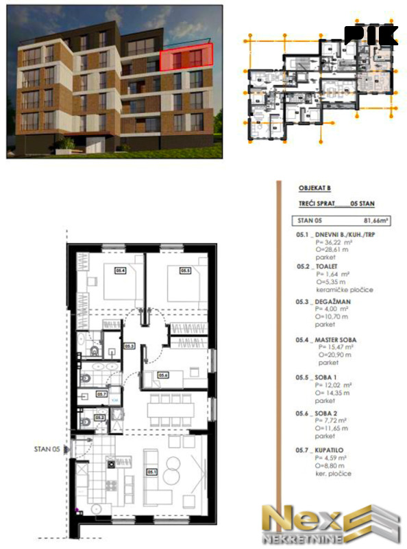 NOVOGRADNJA BREKA HILLS RESIDENCE od 37m2 do 133m2 17