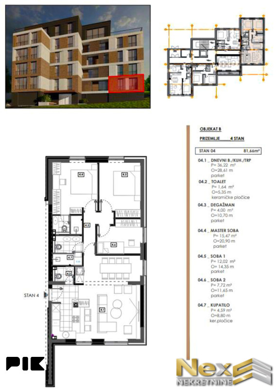 NOVOGRADNJA BREKA HILLS RESIDENCE od 37m2 do 133m2 18