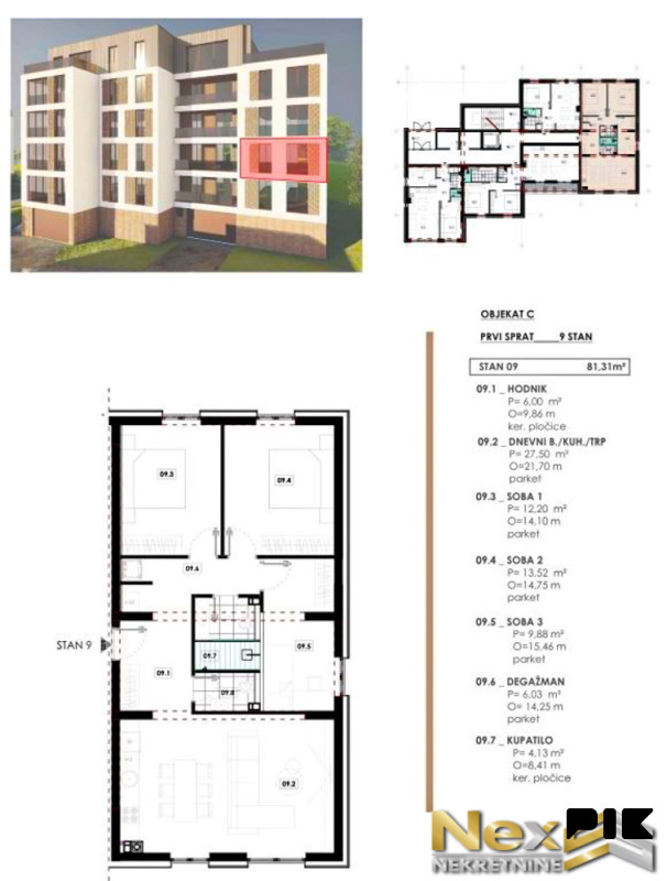 NOVOGRADNJA BREKA HILLS RESIDENCE od 37m2 do 133m2 24