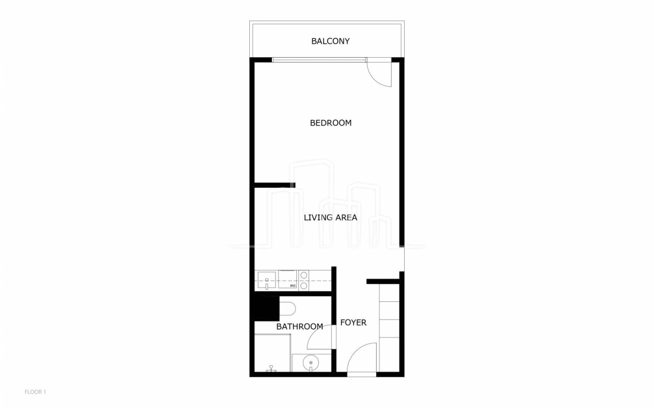 Studio apartman sa balkonom 36m2 opremljen Jahorina 18