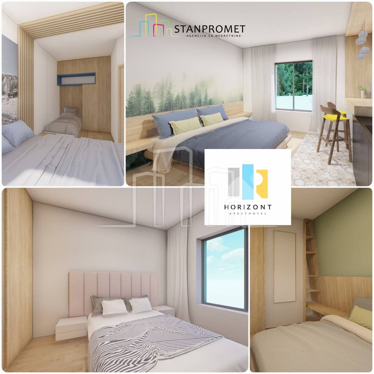 Odličan studio apartman sa jednom spavaćom 25m2 Horizont Jahorina 24