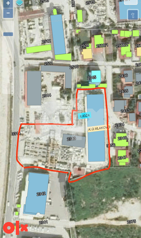Hala 1100 m2 ,zemljište okolo 5202 m2 Vlakovo 3