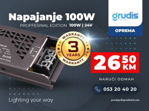 Napajanje 100W 24V 3 god garancija