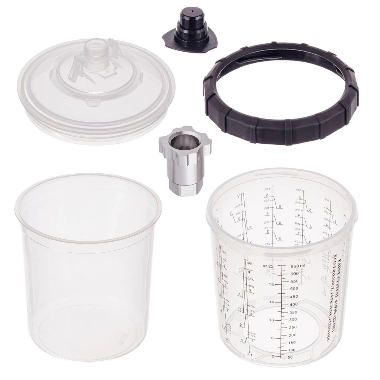 Set Providnih Posuda za Špricu 650ml sa Adapterom 16x1,5mm 50/1 - Image 3