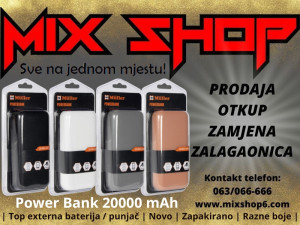 PowerBank prijenosni punjač 20000mAh Type C Usb Micro 20000 mAh a