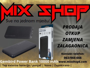 GEMBIRD PowerBank prijenosni punjač 10000mAh Type C Usb 10000 mAh