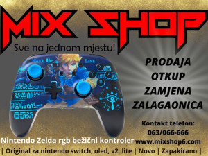 The Legend Of Zelda Breath of the Wild Nintendo Switch RGB Oled 2