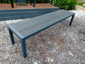 WPC klupa bez naslona 190cm