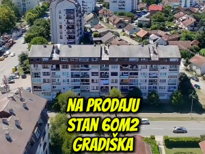 Stan na prodaju 60m2 Gradiška
