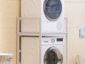 Ormarić za perilicu rublja C7 - Bijeli