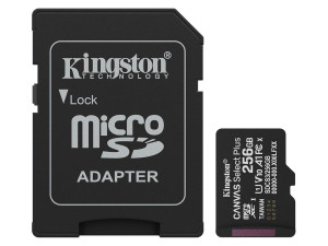 Kingston microSD 256GB Class10 Canvas Select Plus