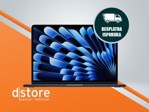Apple Laptop 13", M4 chipset, 16GB DDR, SSD 256  dstore