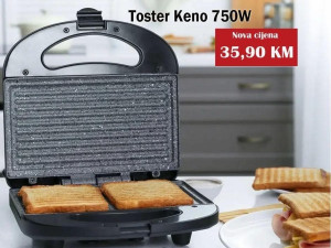 Toster za sendvice 750W Keno, granit