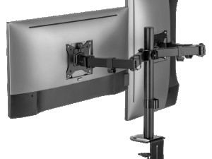 Stolni nosač za 2 LCD monitora, 17" - 32"