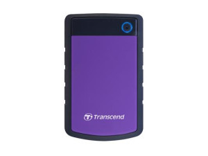 Transcend HDD 2TB StoreJet H3 portable,anti-shock,purple