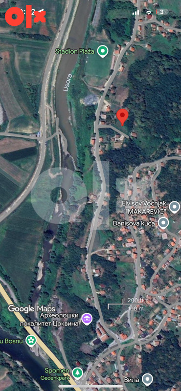 Zemljište Usora 2200m2