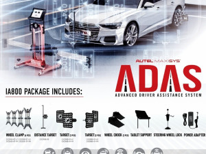 AUTEL ADAS IA800  UREDJAJ ZA KALIBRACIJU SVIH SENZORA NA VOZILIMA