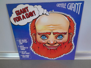 Lp ploce Gentle  Giant - Giant for a day ( Germany)