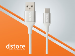 REDLINE USB kabl za smartphone, USB-A / type C,  dstore