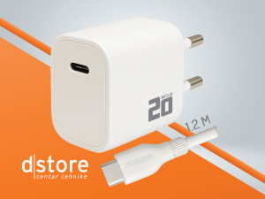 REDLINE Punjač sa USB-C to USB-C kablom, brzi, 2 dstore