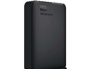 WD HDD 5TB external 2.5" Black Elements Portable,USB 3.0,8 MB2...