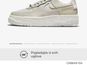 NIKE AIR FORCE 1 PIXEL ženske patike vel.40