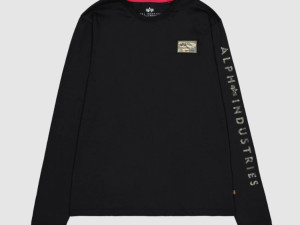 Majica, ALPHA Camo Sleeve LS