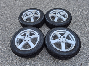 Alu felge 16 5x112 Skoda Yeti Karoq sa zimskim gumama 205/60R16 9
