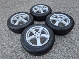 Alu felge 16 5x112 VW T-Roc Passat B6 B7 CC sa zimskim gumama 205