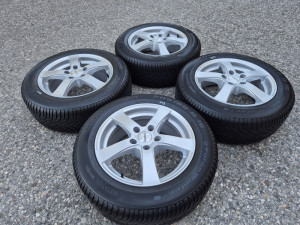 Alu felge 16 5x112 Audi A4 B8 B9 A6 4F sa zimskim gumama 205/60R1