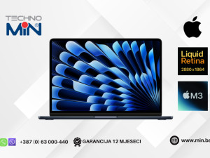 Apple MacBook Air 15.3" M3 16GB 512GB Midnight (MRXW3CR/A)