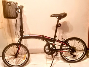 Biciklo Bicikl Polar practic 20 rasklopivi Sa korpom