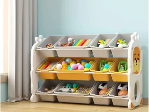 Veliki djeciji plasticni organizator / polica / kutija za igracke