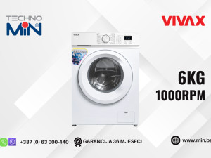 VIVAX HOME Veš Mašina WFL-100616CSI, 6 kg, 1000 rpm