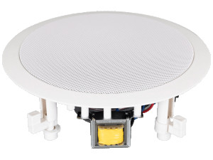 Zvučnik stropni 10W, 110V, 165 mm, 8 Ohm, bijela boja