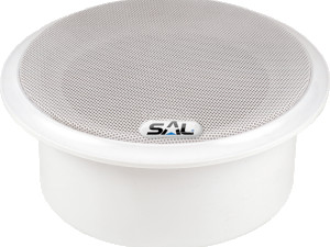 Zvučnik stropni 10W, 110V, 190x85 mm, 8 Ohm, bijela boja