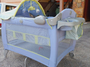 KREVETIC ZA BEBE putni KREVETAC  GRACO 3u1 VRTIC,IGRAONA,MELODIJ